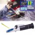 4 in 1 Car Antifreeze Freezing Point Refractometer Battery Liquid Hydrometer Glass Cleaning Agent Detection Meter