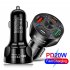 4 in 1 Car Charger Pd 20w Type c Qc3 0 Usb 3 1a Fast Charging Dock For Mobile Phones Tablets Driving Recorders black