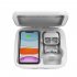 4 in 1 Charging Case Multi function UV Wireless Large Capacity Can Hold Phone white