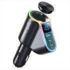 4-in-1 Cigarette Lighter Car Charger 150w Digital Display Fast Charging Adapter