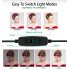 4 in 1 Desktop Cosmetic Live Lamp 9 Inch LED Ring Light Dimmable Lighting for Makeup  9 inches