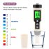 4 in 1 H2 Ph Orp Temp Digital Water Quality Monitor Tester for Swimming Pool Drinking Water Aquariums
