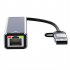 4 in 1 High speed Hub Type c Interface Usb3 0 Usb2 0 Rj45 Usb C Docking Station For Notebook Phone Tablet grey