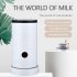 4 in 1 Home Automatic Electric Milk Frother Frothing Foamer Cold Hot Latte Cappuccino Milk Warmer White