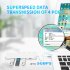 4 in 1 Hub Dock Multi functional Usb C Multi port Splitter Usb Adapter Station Portable Data Usb Splitter silver