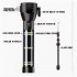 4 in 1 Mini Flashlight Built in Lithium Battery Ipx6 Waterproof Multi function Torch With Window Breaker Compass