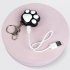 4 in 1 Pet Cats Infrared Teaser Toys Multifunctional Rechargeable Various Patterns Iq Training Toy white on black background