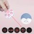 4 in 1 Pet Cats Infrared Teaser Toys Multifunctional Rechargeable Various Patterns Iq Training Toy white on black background