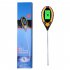 4 in 1 Soil Ph Meter Portable Lcd Screen Soil Acidity Temperature Humidity Sunlight Tester For Gardening Farming Soil meter  without battery 