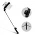 4 in 1 Wireless Bluetooth Selfie Stick Universal for IOS   Android black