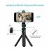 4 in 1 Wireless Bluetooth Selfie Stick Universal for IOS   Android black