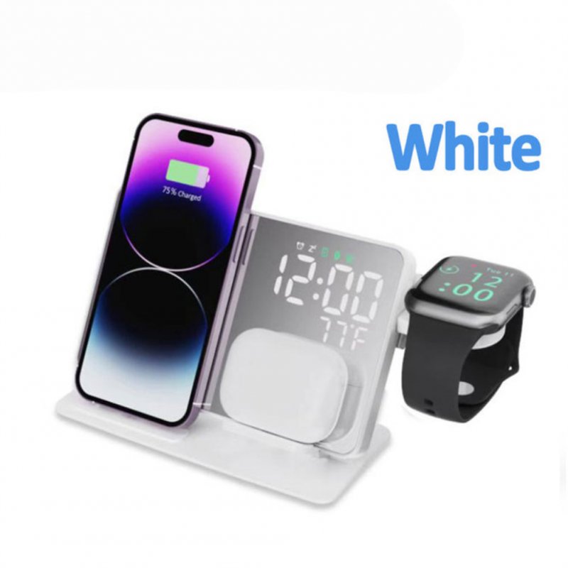 4 in 1 Wireless Charging Station Wireless Charger Dock Stand
