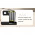 4 in 1 Wireless Fast Charger Alarm Clock RGB Night Light Wireless Charging Station for Watch Phone Black for Samsung