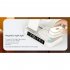 4 in 1 Wireless Fast Charger Alarm Clock RGB Night Light Wireless Charging Station for Watch Phone Black for Samsung