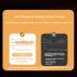 4 in 1 Wireless Fast Charger Alarm Clock RGB Night Light Wireless Charging Station for Watch Phone Black for Samsung