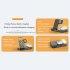 4 in 1 Wireless Fast Charger Alarm Clock RGB Night Light Wireless Charging Station for Watch Phone Black for Samsung