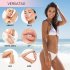 4 in 1 Women Electric Razors Multifunctional Painless Usb Hair Trimmer For Face Beard Mustache Arm Leg Armpit Bikini White