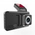 4 inch Large Screen Driving Recorder Hd 1080p Front and Rear Dual Recording Reversing Camera