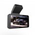 4 inch Large Screen Driving Recorder Hd 1080p Front And Rear Dual Recording Reversing Camera Dual Lens Vehicle Dash Cam black