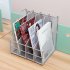 4 slot Mesh Metal Files Holder Rack Desk Document Organizer Student Book Stand Office Supplies Inner arc black