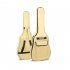 40 41 Inch Oxford Fabric Acoustic Guitar Gig Bag Soft Case Double Shoulder Straps Padded Guitar Waterproof Backpack cream color