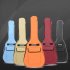 40 41 Inch Oxford Fabric Acoustic Guitar Gig Bag Soft Case Double Shoulder Straps Padded Guitar Waterproof Backpack Orange