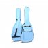 40 41 Inch Oxford Fabric Acoustic Guitar Gig Bag Soft Case Double Shoulder Straps Padded Guitar Waterproof Backpack sky blue