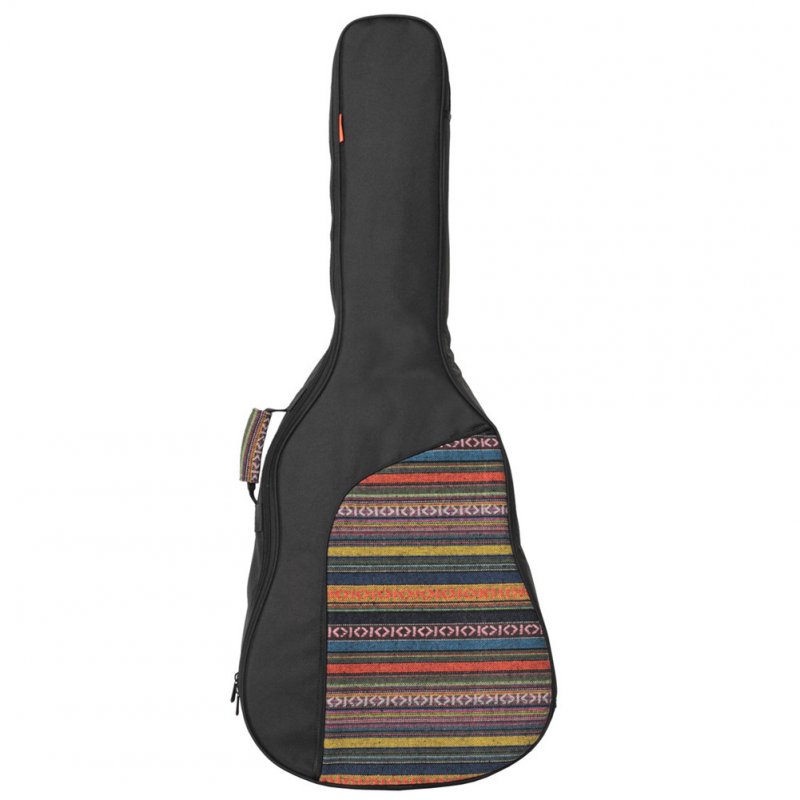 40/41 Inch Thicken Folk Acoustic Guitar Bag Canvas Guitar Backpack Carrying Case # 2
