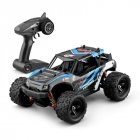 40 MPH 1 18 Scale RC Car 2 4G 4WD High Speed Fast Remote Controlled Large TRACK blue