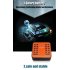 40 Port USB 5V 40A Socket Charger With Voltage Current LCD Display for Smart Mobile Phone Tablet PC Orange   AU