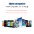 40 Port USB 5V 40A Socket Charger With Voltage Current LCD Display for Smart Mobile Phone Tablet PC Orange   AU