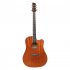 40 inch Acoustic Guitar For Beginners Folk Guitar With Wrench Wipe Cloth Playing Musical Instruments Gifts For Kids brown