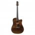 40 inch Acoustic Guitar For Beginners Folk Guitar With Wrench Wipe Cloth Playing Musical Instruments Gifts For Kids sunset color