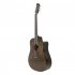 40 inch Acoustic Guitar For Beginners Folk Guitar With Wrench Wipe Cloth Playing Musical Instruments Gifts For Kids sunset color