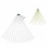 400 LED Christmas Lights 8 Lighting Modes High Brightness Energy Saving Christmas Star Lights For Christmas Wedding Holiday Party Decoration Warm White EU plug