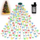 400 LEDS Christmas Tree Lights With Memory Function Timer 8 Modes 5000K 6.6ft x 16 Drop Quick Installation For Outdoors Indoors