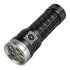 4000 Lumens Charging Flashlight Rainstorm Waterproof Flashlight With 3 Lighting Output Integrated Tail Switch 300M Irradiation Distance Strong Light Flashlight 