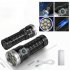4000 Lumens Charging Flashlight Rainstorm Waterproof Flashlight With 3 Lighting Output Integrated Tail Switch 300M Irradiation Distance Strong Light Flashlight 