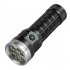 4000 Lumens Charging Flashlight Rainstorm Waterproof Flashlight With 3 Lighting Output Integrated Tail Switch 300M Irradiation Distance Strong Light Flashlight 