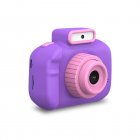 4000w Front Rear Dual Lens Digital Camera Mini Video Photo Slr Cameras Cartoon Toys Children Birthday Gifts Purple