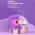 4000w Front Rear Dual Lens Digital Camera Mini Video Photo Slr Cameras Cartoon Toys Children Birthday Gifts Purple