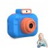 4000w Front Rear Dual Lens Digital Camera Mini Video Photo Slr Cameras Cartoon Toys Children Birthday Gifts Purple