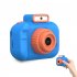 4000w Front Rear Dual Lens Digital Camera Mini Video Photo Slr Cameras Cartoon Toys Children Birthday Gifts Purple