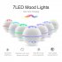 400ml Essential Oil Diffuser Remote Control Mist Humidifier with 7 Colors Change Light for Bedroom Home  Colorful US regulations  used in American countries 