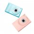 40MP Kids Digital Camera Video Recorder 1080P IPS 2 4 Inch Screen Christmas Birthday Gifts For Boys Girls Age 3 12 Pink with stand
