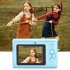 40MP Kids Digital Camera Video Recorder 1080P IPS 2 4 Inch Screen Christmas Birthday Gifts For Boys Girls Age 3 12 Pink with stand