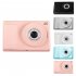 40MP Kids Digital Camera Video Recorder 1080P IPS 2 4 Inch Screen Christmas Birthday Gifts For Boys Girls Age 3 12 Pink with stand