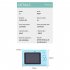 40MP Kids Digital Camera Video Recorder 1080P IPS 2 4 Inch Screen Christmas Birthday Gifts For Boys Girls Age 3 12 Silver with stand