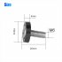 40Pcs Billet Aluminum Fender Bumper Washer Bolt Engine Bay Screw Dress Up Kit M6 x 20MM Bolts Auto Accessories black