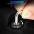 40Pcs Billet Aluminum Fender Bumper Washer Bolt Engine Bay Screw Dress Up Kit M6 x 20MM Bolts Auto Accessories black